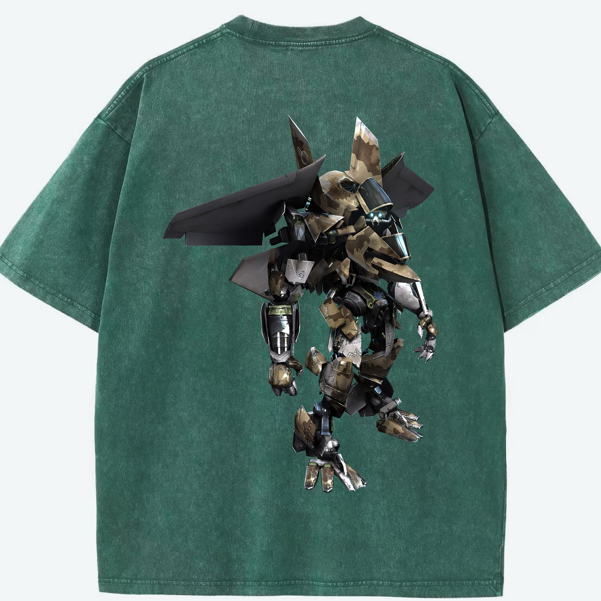 （画像用） Transformers トランスフォーマー 綿100% ヴィンテージ風 半袖Tシャツ（背面プリント）